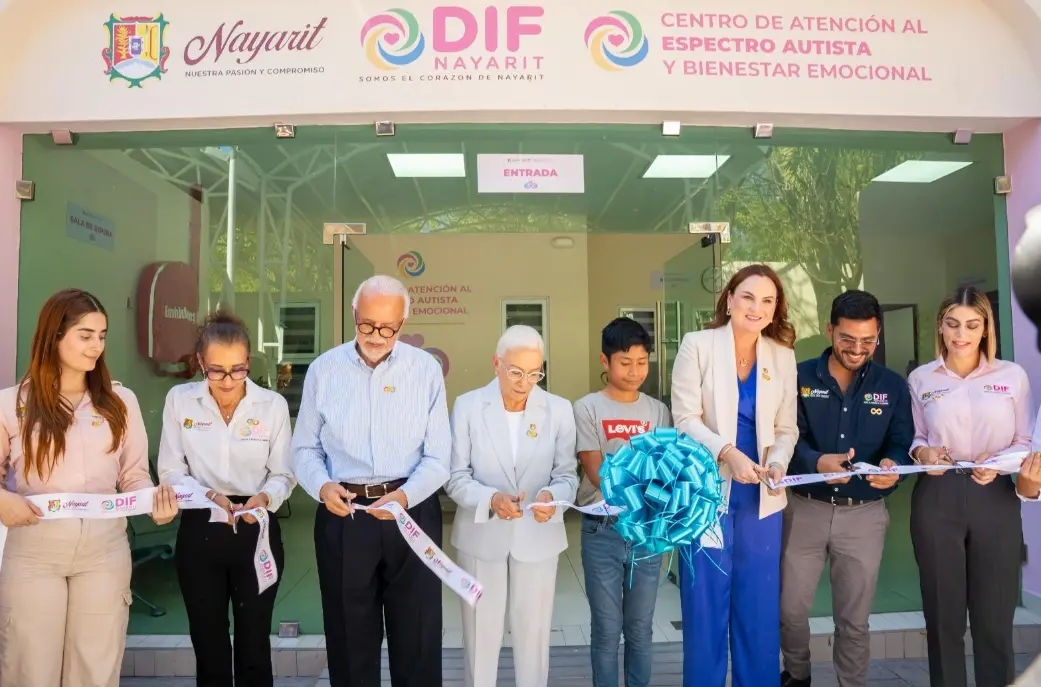Instalaciones del nuevo Centro de Atención al Espectro Autista en Nayarit.